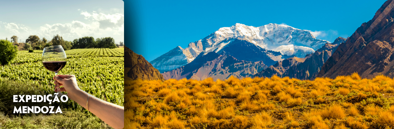 Reveillon nas Cordilheiras - Expedição Mendoza - Cerro Aconcágua - Vinícolas